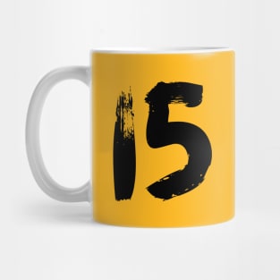 Number 15 Mug